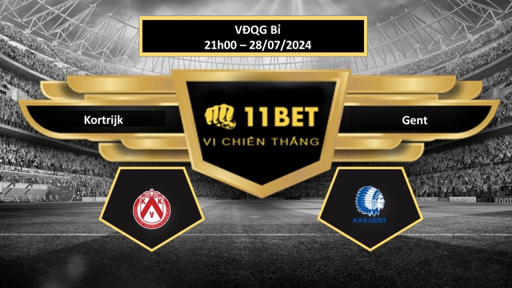 11BET Tip bóng đá Kortrijk vs Gent, hôm nay 28/07/2024